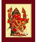 Coral Ganapathi  Art Print On Paper