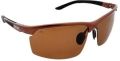 brown Oval Sunglasses