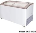 EKG 410 D Curve Glass Top Freezer