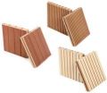 GROOVED WOODEN ACOUSTIC PANELS