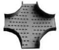 Perforated Cable Tray Horizontal Cross