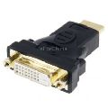 Technotech HDMI 19 Pin Male to DVI 24+1 Pin Female Adapter