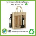 Jute Wine Bottle Bags