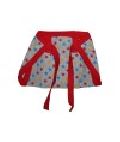 BB192 RED BABY COTTON SINGLE NAPPY