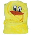 Yellow Carters Baby Hooded Mink Blanket