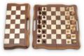 Burn Wooden Chess Board