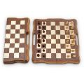 4020 Burn Wooden Chess Board