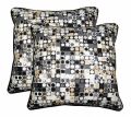 Lushomes Coins Printed Cotton Cushion Covers