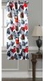 Lushomes Digitally Printed Graffiti Butterfly Polyester Blackout Windows Curtains