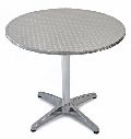 stainless steel round table