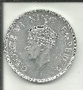 ANTIQUE SILVER COIN OF GEORGE VI OF 1940