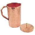 INDIAN CRAFTIO PURE COPPER HAMMERED LUXURY WATER JUG
