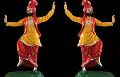 Punjabi Culture Bhangra Dancing Fibre Glass Statue