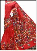 kantha work on bangalori silk sarees with blouse piece