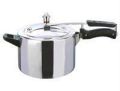 Round Silver 5 litre aluminium pressure cooker