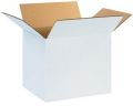 Smart white cardboard boxes