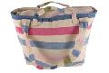 BEACH JUTE BAG WITH DYED COLOR