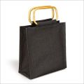black juco bag with D cane handle
