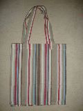 Striped Cotton Bag