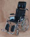 Wheel Chair  Folding Recline Back Super Dlx