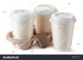 plastic disposable coffee cups