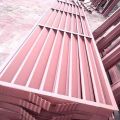 Red Color Coated Steel Louvers