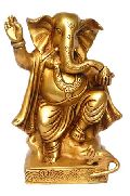 Item Code : BGS-03 Brass Ganesh Statues