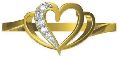 Sweetheart Gold Diamond 18k Ring