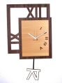 Square Pendulum Wall Clock