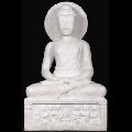 Makrana White Marble Lord Buddha Statues