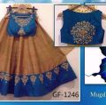 Brown & Navy MMEGHA-1246 Designer Chaniya Choli
