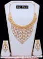 Designer Bridal Necklace Set with Earrings