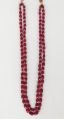 Dyed Ruby Faceted Oval Beads