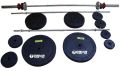 Weight Lifting Set Rubber  Weights 187 Kg