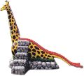 Zebra Fiber Animal Slide