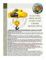 electric wire rope hoist