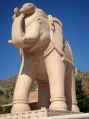 Marble Elephant Statues