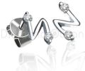 Platinum Diamonds Earring - MGE000012