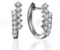 Platinum Diamonds Earring - MGE000021