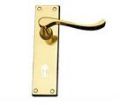 Brass Victorian Lever Lock Ad-1164
