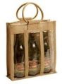 Jute Wine Bottle Bags