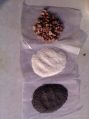 Brown White Black marble stones chips