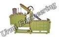 URMI 440V Semi Automatic Mild Steel double cylinder hydraulic baling press