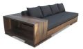 wooden sofa