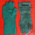 Green Nitrile Hand Gloves