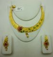 Desiner Gold Necklace Set