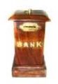 Wooden Money Box