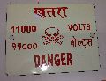 11000 Volt Danger Board