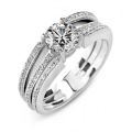 White Gold Solitaire Rings