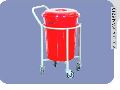 WM 5219 Plastic Bucket Soiled Linen Trolley